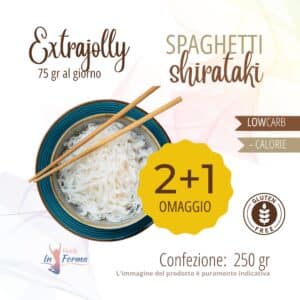 Spaghetti Shirataki 250 gr 3 CONF | Metodo InForma